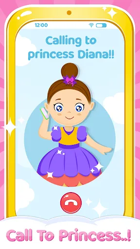 princess phone game screenshot
