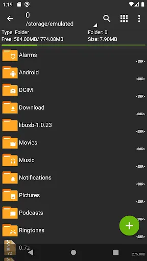 ZArchiver screenshot