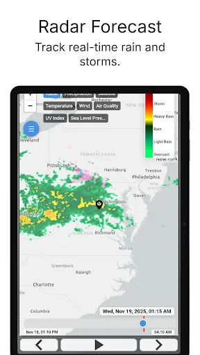 Rain Gauge & Dark Sky Tech screenshot