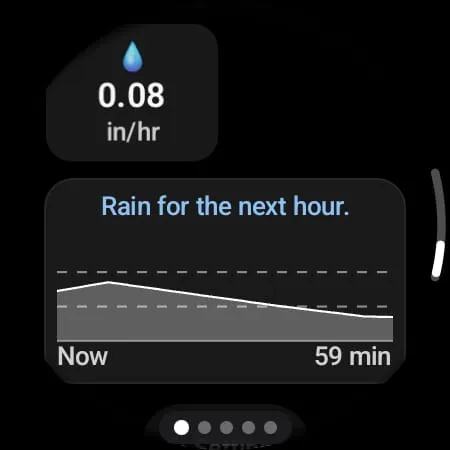 Rain Gauge & Dark Sky Tech screenshot
