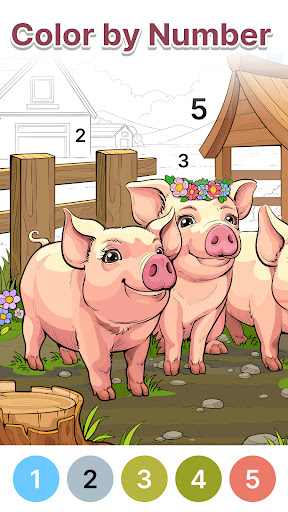 Anima Color - Paint by Number screenshot