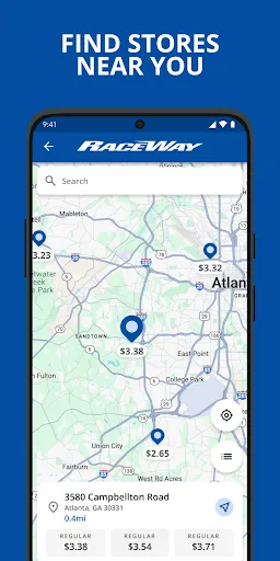 RaceWay Rewards screenshot