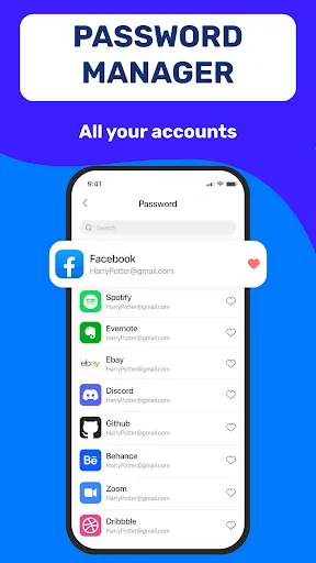 Authenticator App screenshot