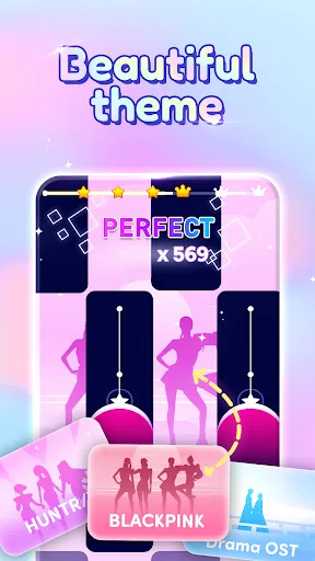 Kpop Piano Beats - Music Game screenshot