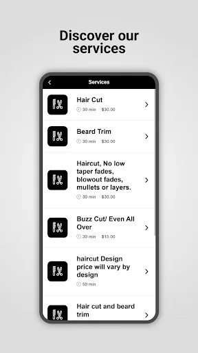 The Dapper Barber Company screenshot