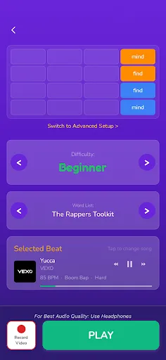 The Rhyme Game screenshot