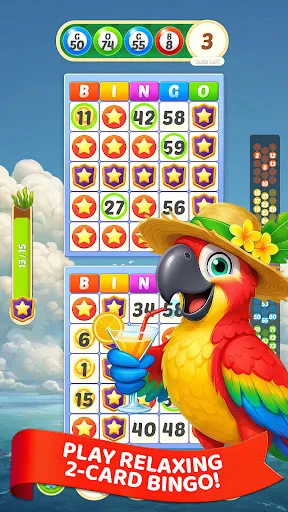 Bingo Tropical Paradise screenshot