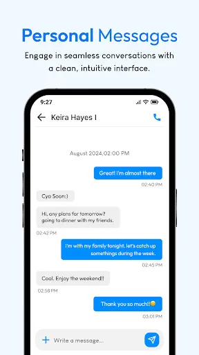 Messages: Text SMS screenshot