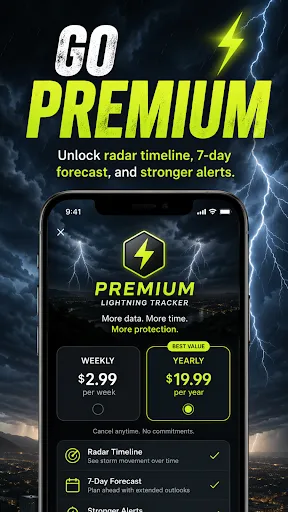 Lightning Tracker & Radar Map screenshot