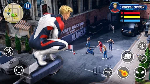 Rope Flying Hero Prime screenshot