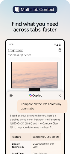 Microsoft Edge: AI browser screenshot