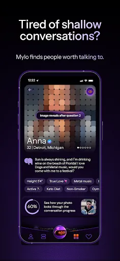 mylo AI - Meet, Date & Love screenshot
