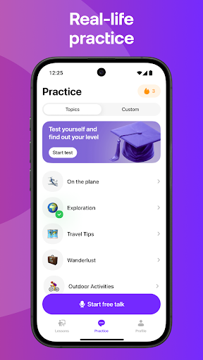 Praktika – AI Language Tutor screenshot