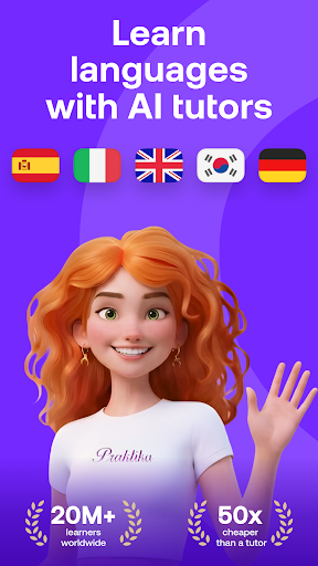 Praktika – AI Language Tutor screenshot