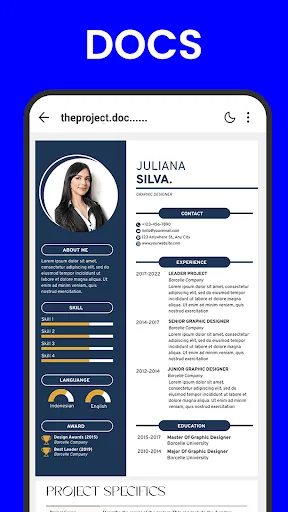Docx Reader & Word Office screenshot