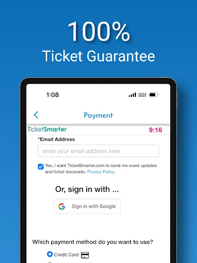 TicketSmarter - Events Tickets screenshot
