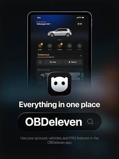OBDeleven VAG screenshot
