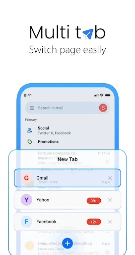 All Email Login screenshot