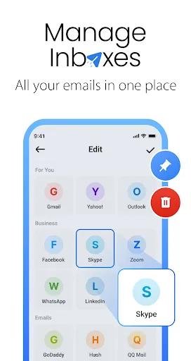 All Email Login screenshot