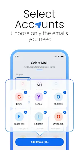 All Email Login screenshot
