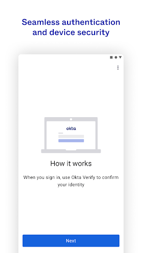 Okta Verify screenshot