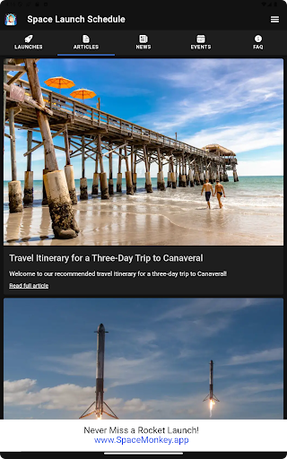 Space Launch Schedule screenshot