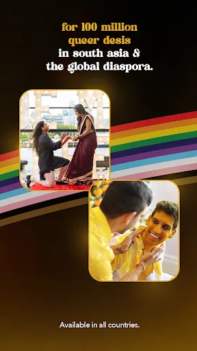 Intro - Queer Desi Dating screenshot