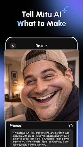 Mitu AI: Prank Video Generator screenshot