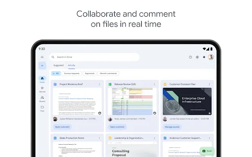 Google Drive screenshot