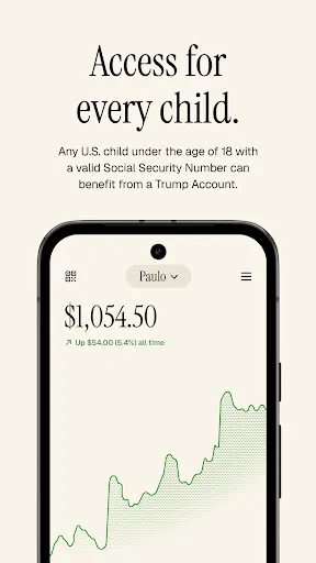 Trump Accounts: Official App screenshot