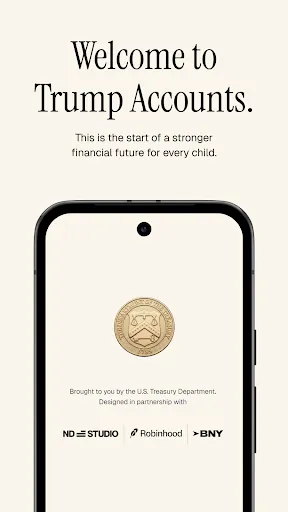 Trump Accounts: Official App screenshot