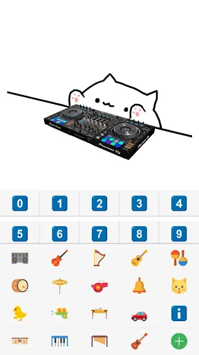 Bongo Cat: Musical Instruments screenshot