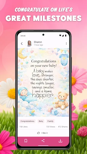 Warm Wishes: Greetings & Cards screenshot