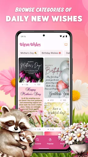 Warm Wishes: Greetings & Cards screenshot