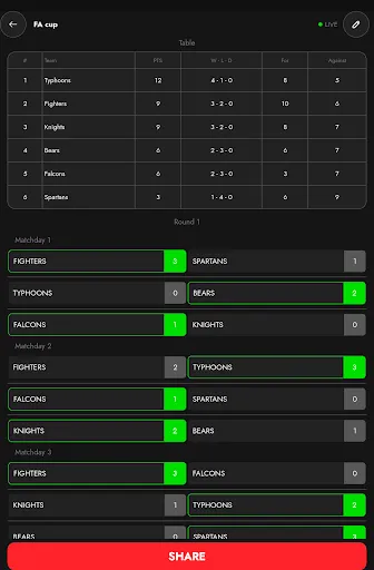 Tournament Bracket Maker App screenshot