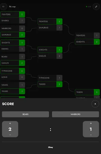 Tournament Bracket Maker App screenshot