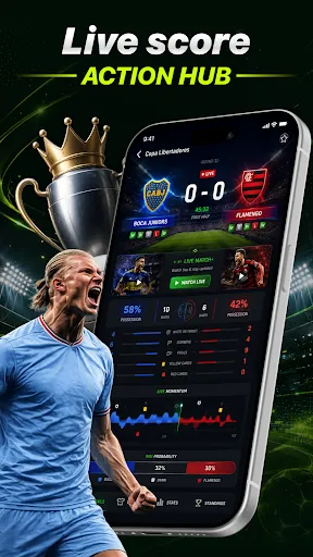 Live Score AI Football screenshot