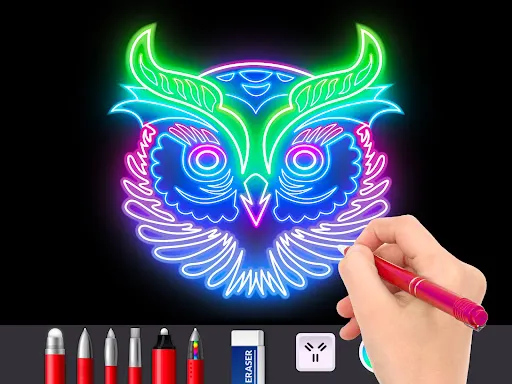 Doodle Master - Glow Art screenshot