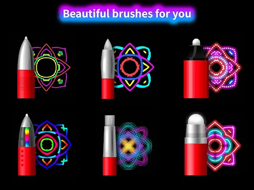 Doodle Master - Glow Art screenshot