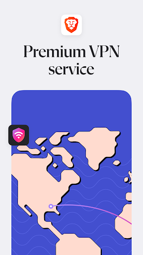 Brave Private Web Browser, VPN screenshot