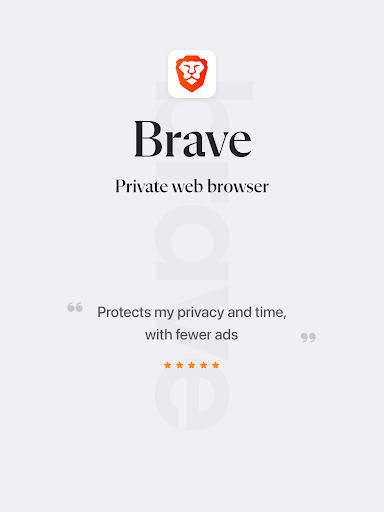 Brave Private Web Browser, VPN screenshot