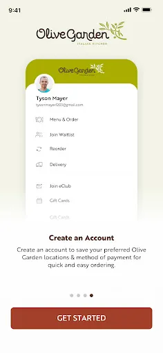Olive Garden Italian Kitchen screenshot