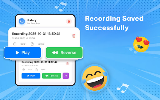 Reverse Song & Voice Challenge screenshot