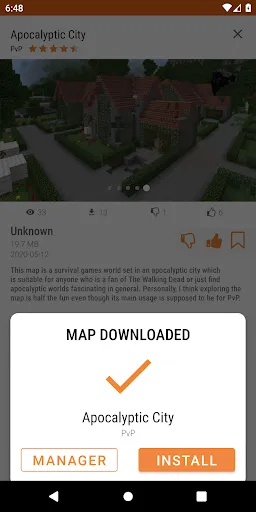 Maps for Minecraft PE screenshot