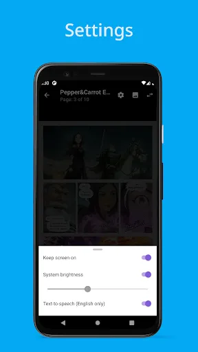 Seeneva: smart comic reader screenshot