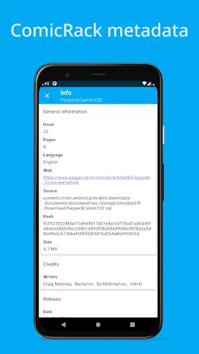 Seeneva: smart comic reader screenshot