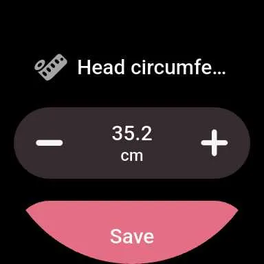 Breastfeeding tracker Pump log screenshot