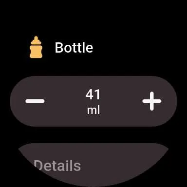Breastfeeding tracker Pump log screenshot