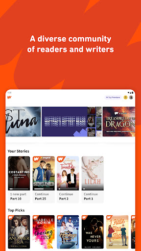 Wattpad - Read & Write Stories screenshot