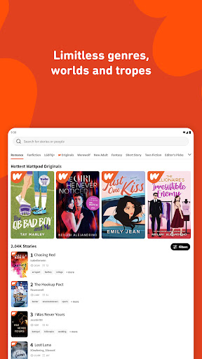 Wattpad - Read & Write Stories screenshot